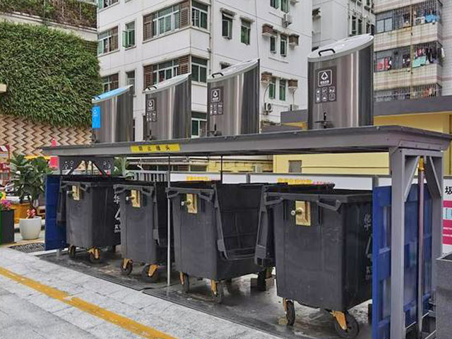地埋式升降垃圾桶