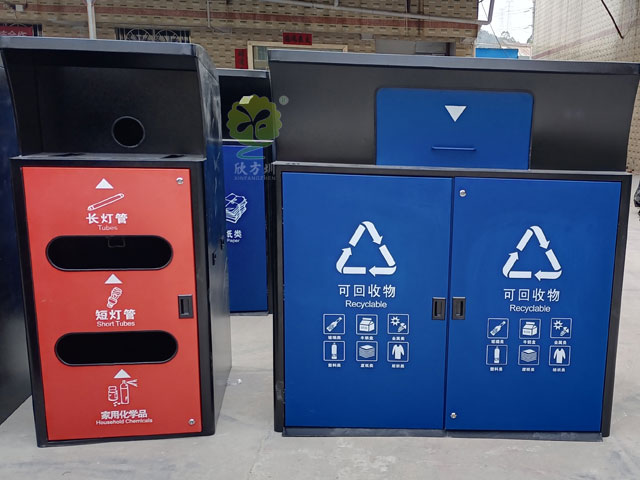 深圳小區垃圾收集點密閉大垃圾箱