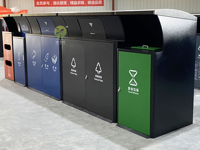 深圳小區垃圾收集點密閉大垃圾箱